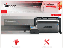 Tablet Screenshot of ditenor.com